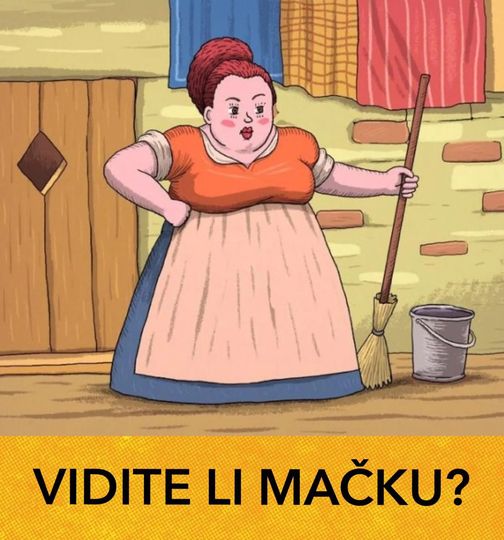 GDJE SE KRIJE MAČKA NA OVOJ SLICI, SAMO 1 % LJUDI JE ODMAH UOČI:  Ako je ugledate vi ste PRAVI GENIJE!