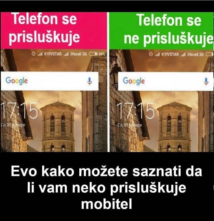 Evo Kako Možete Saznati Da Li Vam Neko Prisluškuje Mobite