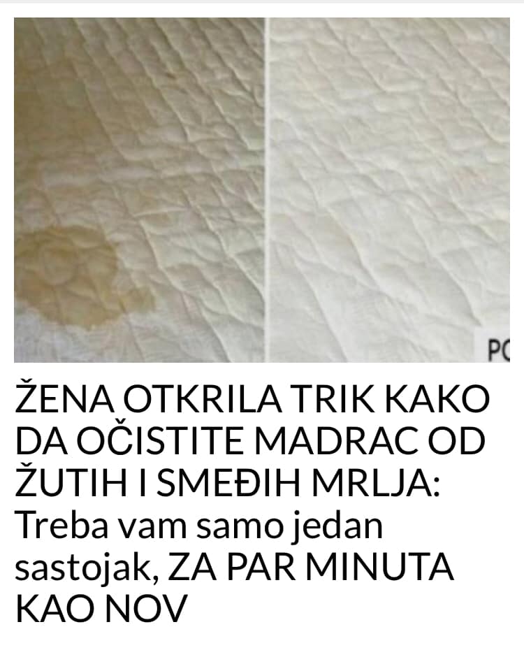 Želite da osvežite stari dušek 