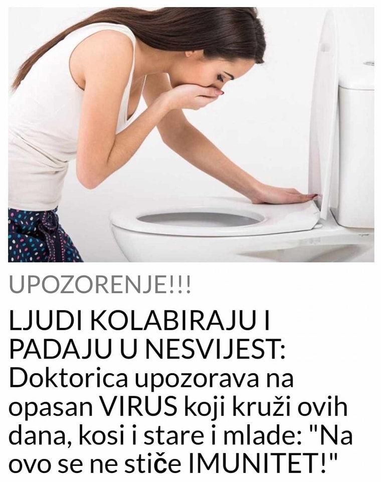 Ovih dana besni stomačni virus