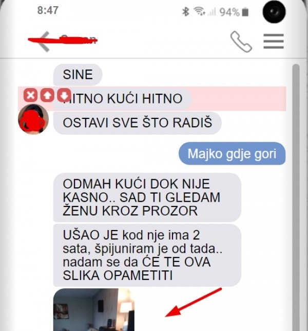 MAMA MI JE REKLA DA HITNO DOĐEM KUĆI JER SE NEŠTO ČUDNO DOGAĐA