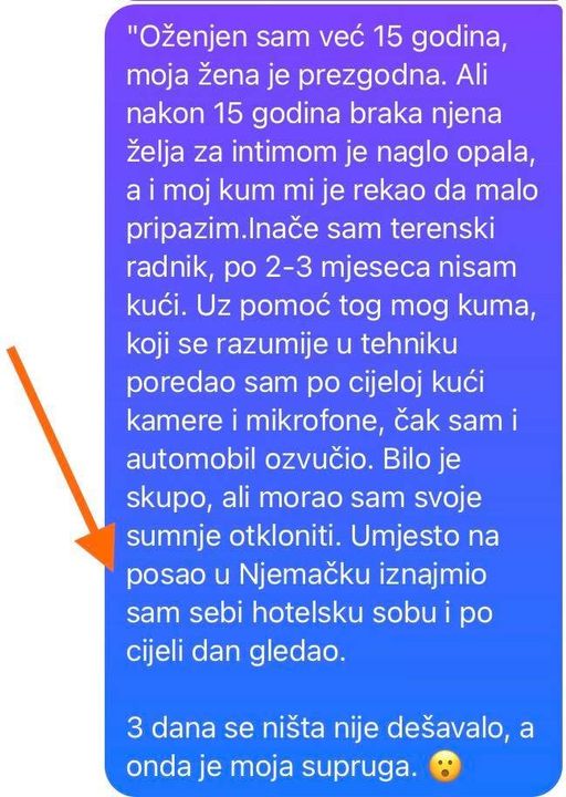 Oženjen sam već 15 godina, moja žena je prezgodna.