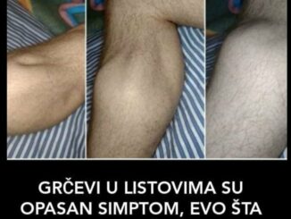 Grčevi u mišićima dolaze naglo te predstavljaju stezanje mišića poslije buđenja ili nakon što zaspimo.