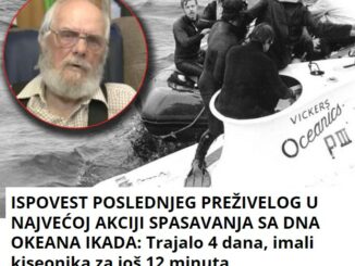 Roger Molinson (85) je posljednji preživjeli u najdubljem okeanskom spašavanju ikada.