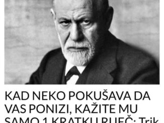 Sigmund Frojd je sigurno znao da prepozna glupe ljude