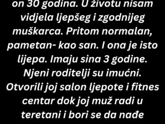 Prije par godina na jednoj svadbi sretnem poznanicu sa muže Prije par godina na jednoj svadbi sretnem poznanicu sa muže
