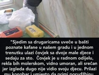 Sjedim sa drugaricama uveče u bašti poznate kafane u našem