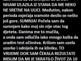 “Moja snaha se porodila 6 mjeseci nakon što se udala za mog sina”