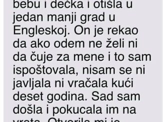 Prije deset godina ostavila sam tek rođenu bebu i