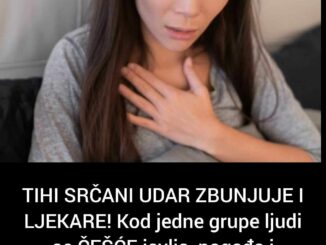 Kad čujemo “srčani udar” ta rečenica nas asocira na