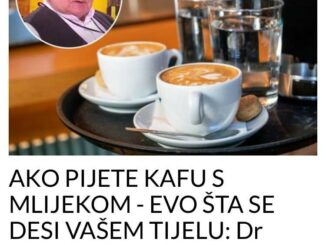 Preporučena količina kafe koju bi smeli tokom dana