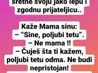 Izašla mama sa sinom napolje u šetnju i usput sretne