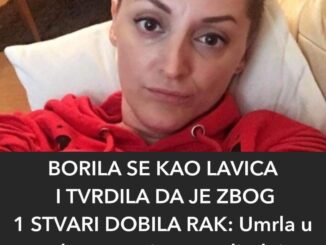 Pre nekoliko godina napustila nas je pevačica Dona Ares