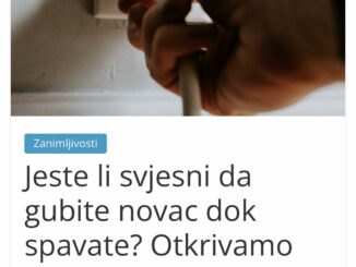 Postoje mnogi električni uređaji koji troše energiju