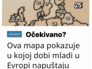 Zanimljiva mapa podijeljena na Instagram