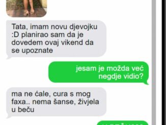 SIN MI JE JAVIO DA IMA NOVU DJEVOJKU