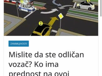 Sada je trenutak da dokažete da ste odličan vozac