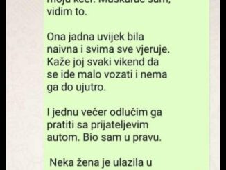 Bio sam mjesecima uvjeren da moj zet vara moju kćer.