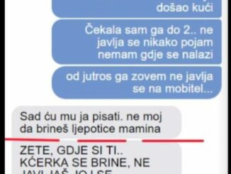 KĆERKA MI JE U SUZAMA JAVILA DA JOJ