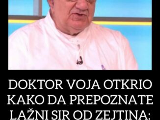 Gastroenterolog dr Vojislav Perišić pričao o siru