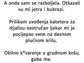 “Oktobar…obožavala sam taj mjesec.