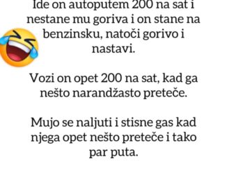 Kupio Mujo najbrže auto na svijetu i vozao se on malo.