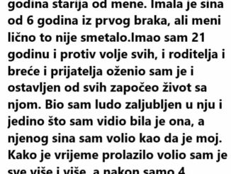 Oženio sam udovicu koja je 11 godina starija od mene.