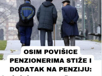 Mi danas govorimo o penzionerima