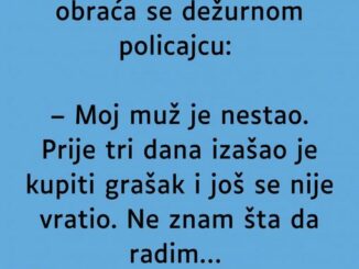 Žena sva u suzama ulazi u policijsku postaju i obraća