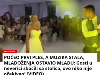 Prvi svadbeni ples za mladence predstavlja