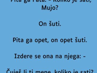 Kupio Mujo digitalni sat.