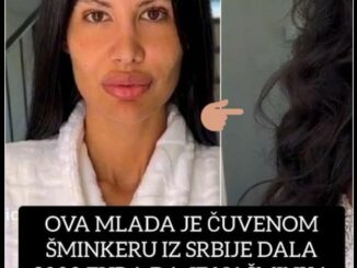 OVA MLADA JE ČUVENOM ŠMINKERU