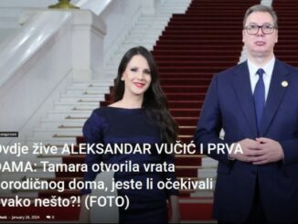 Prva dama Srbije je Tamara Vučić